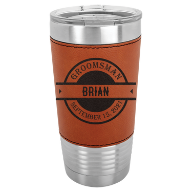 Custom Best Man Tumbler The Ultimate Personalized Bachelor Party and Wedding Gift